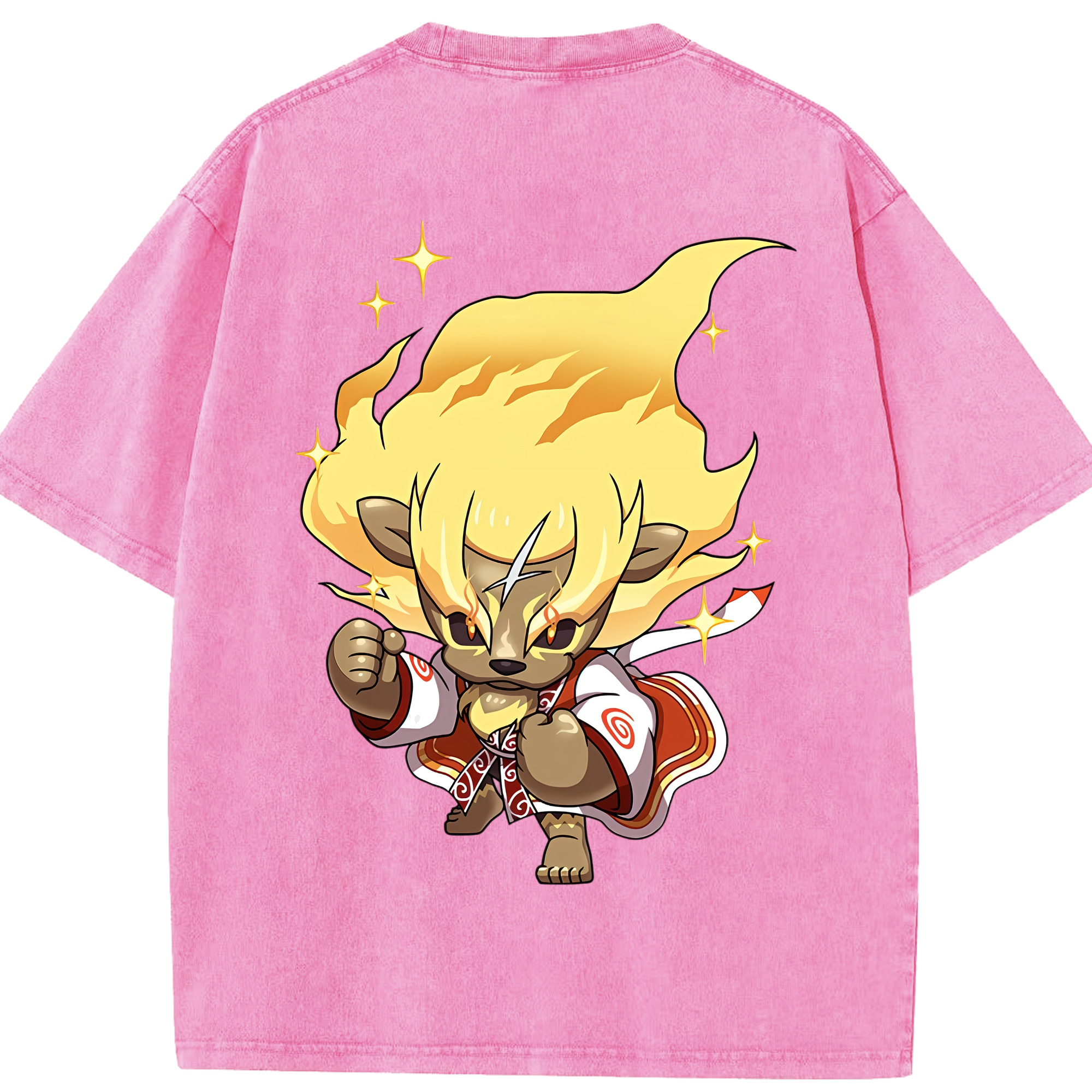（画像用） 妖怪ウォッチ Yo-kai Watch 綿100% ヴィンテージ風 半袖Tシャツ（背面プリント）